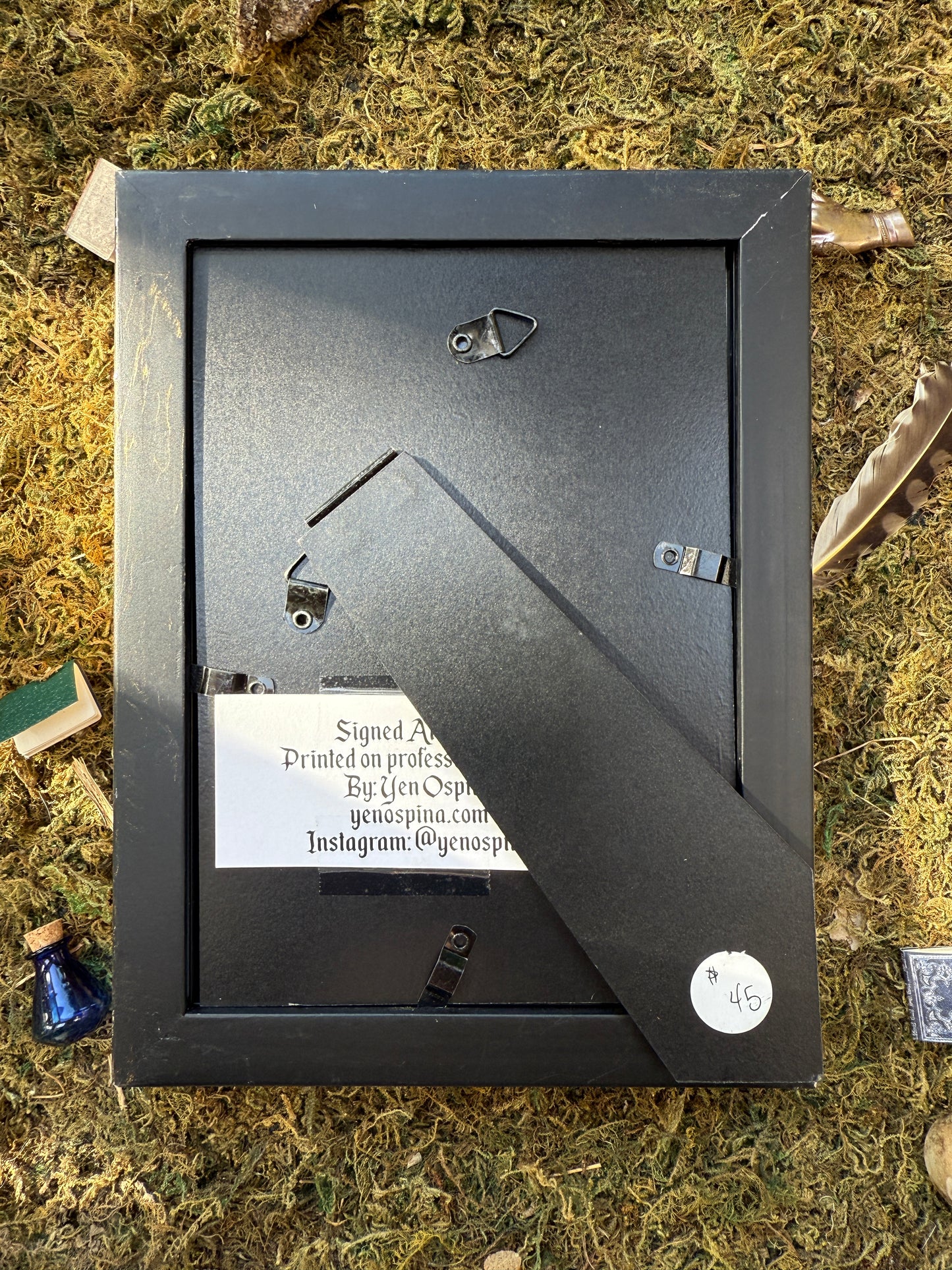 Small Framed "Inner Garden"
