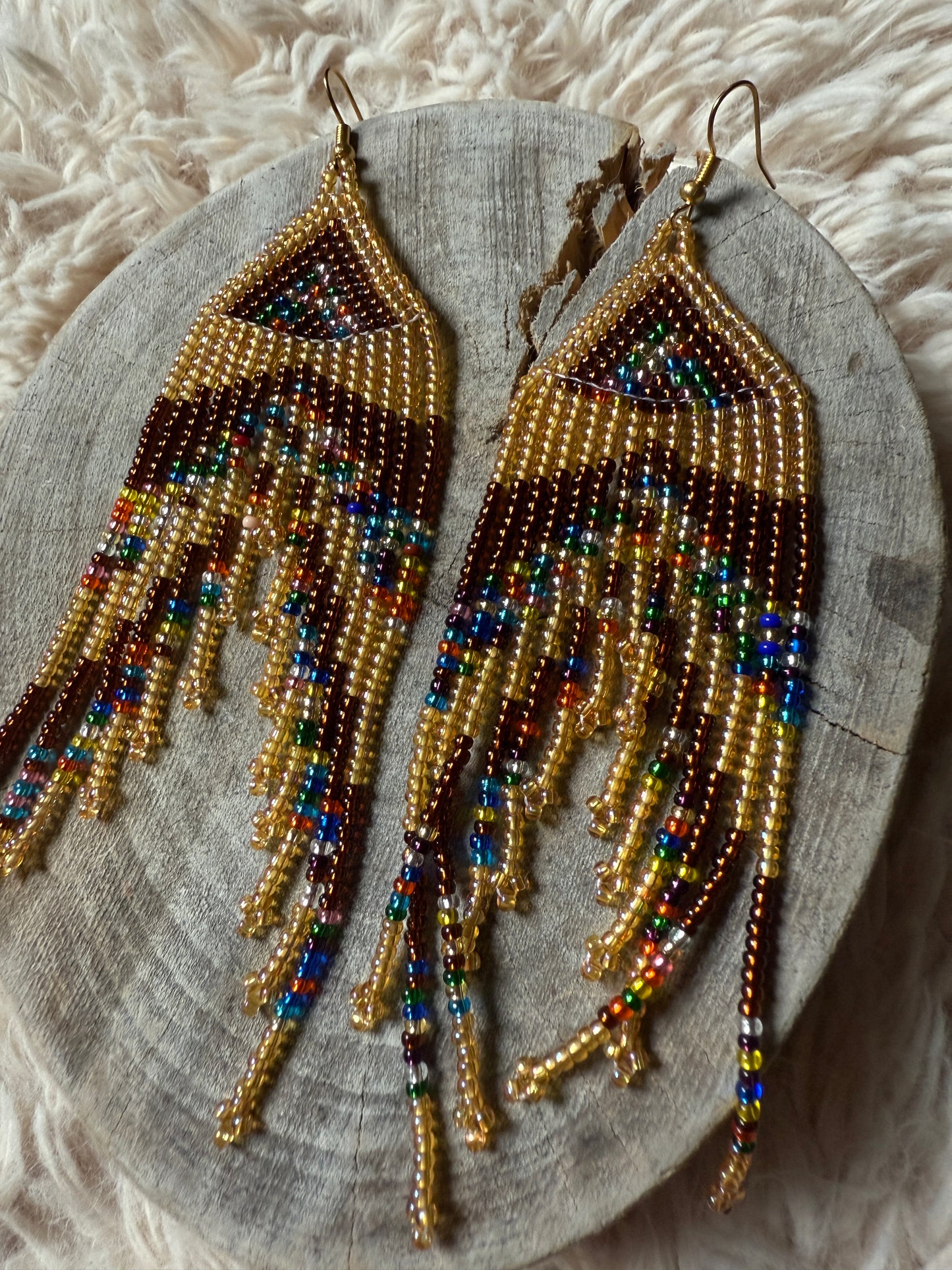 Handmade "Umbra" Colombian Earrings