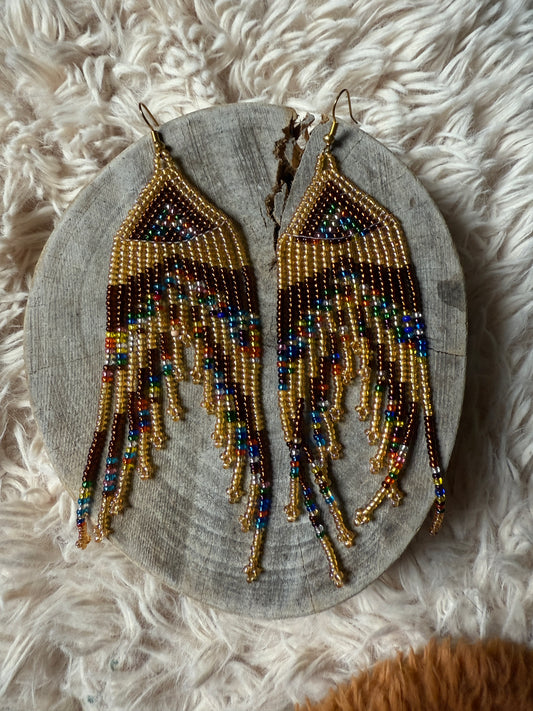 Handmade "Umbra" Colombian Earrings