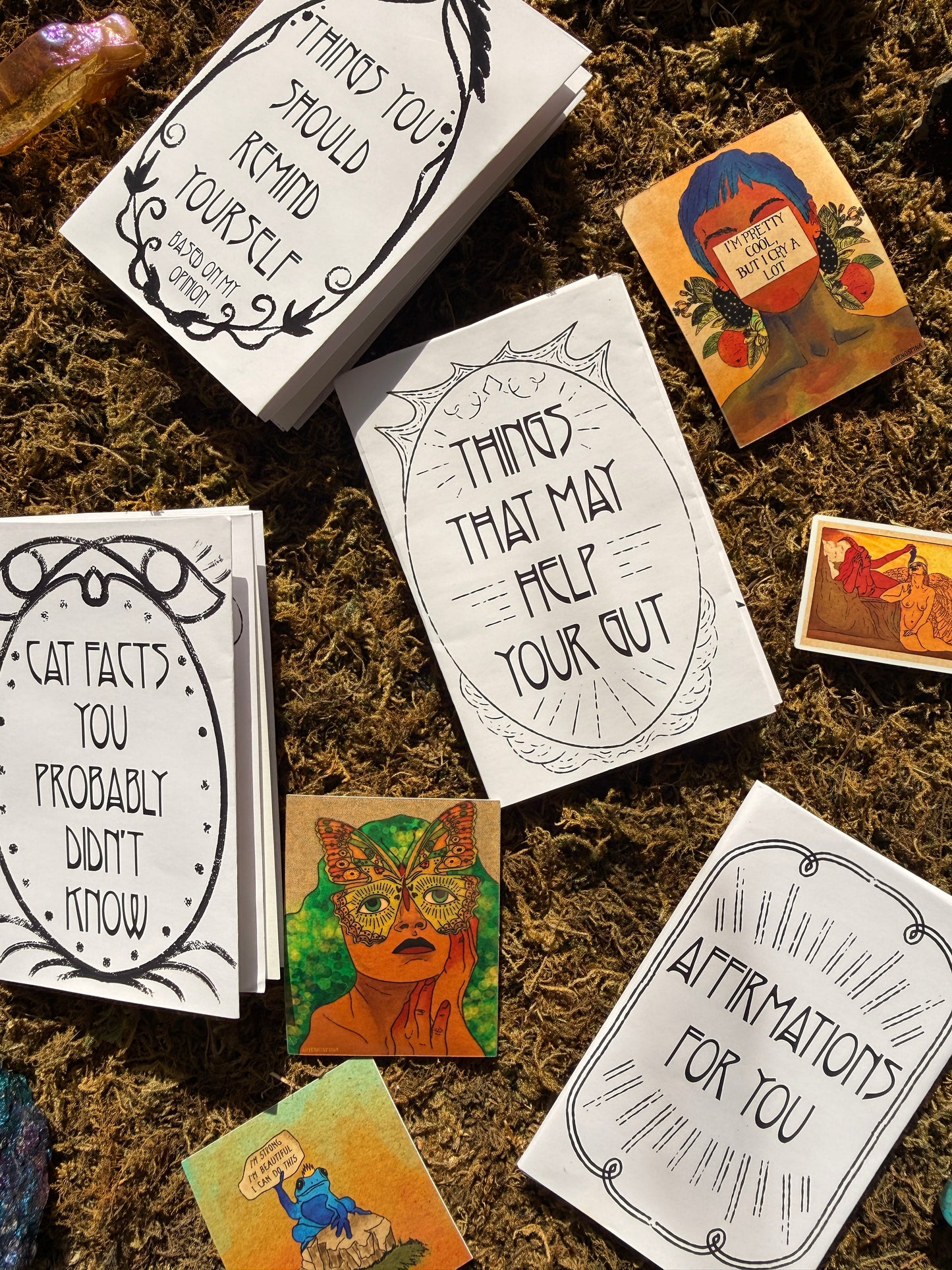 Mystery Zine & Sticker 1