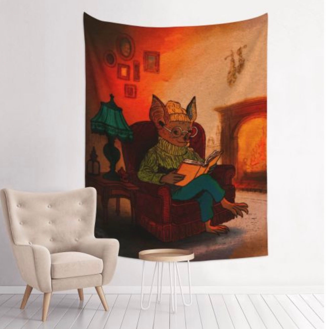 "Bat" Tapestry