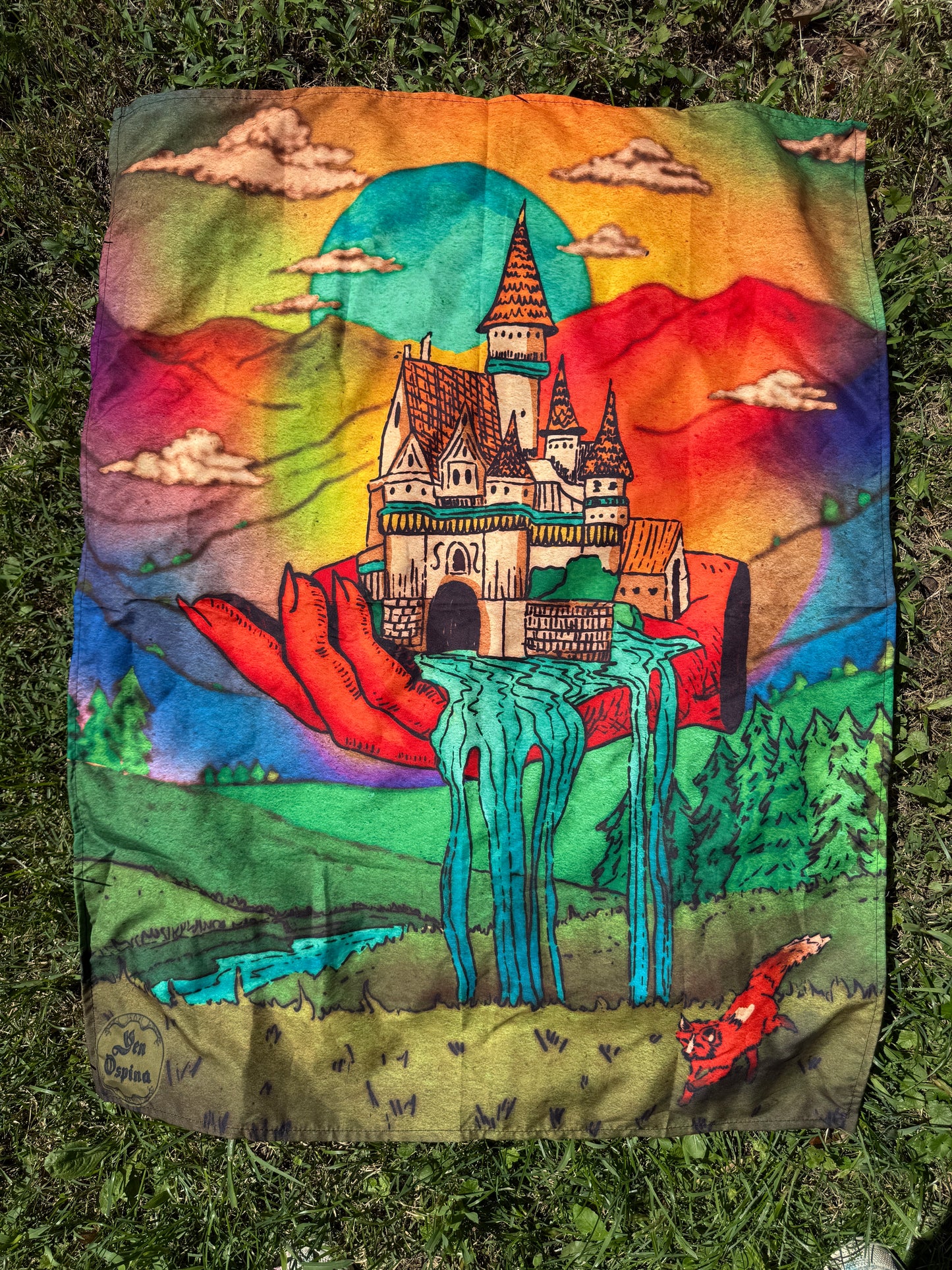 "Castle" Tapestry