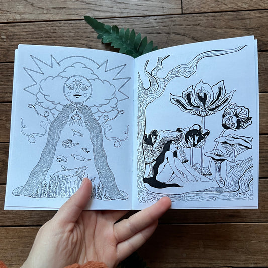 1st Edition "Artsy Coloring Book" by Yen Ospina