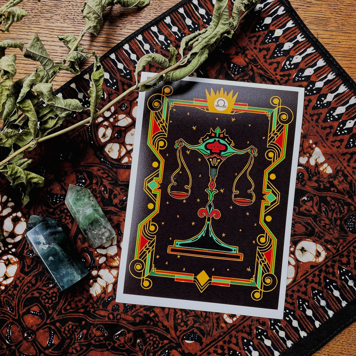 Libra Zodiac Dark
