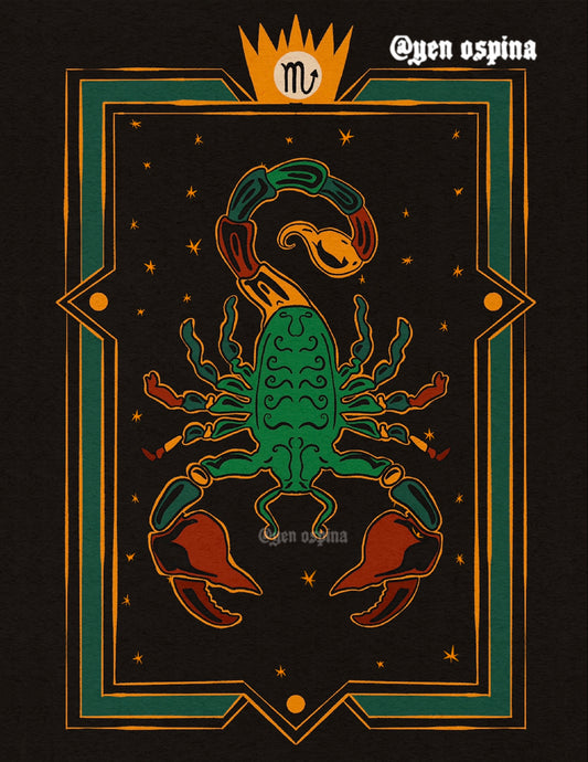 Scorpio Zodiac Dark