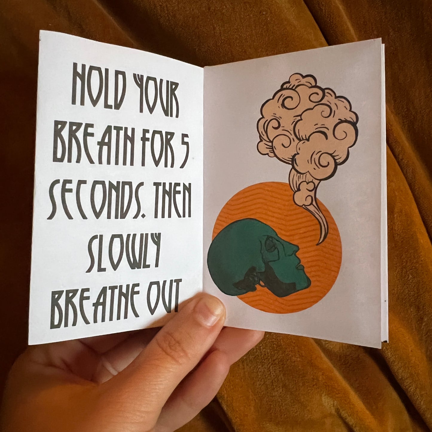 "Things That May Help With Anxiety" Zine