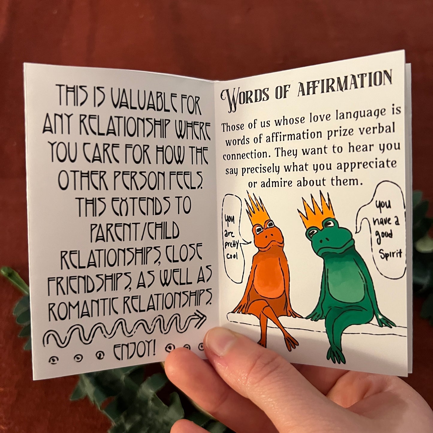 "The Five Long Languages" Zine