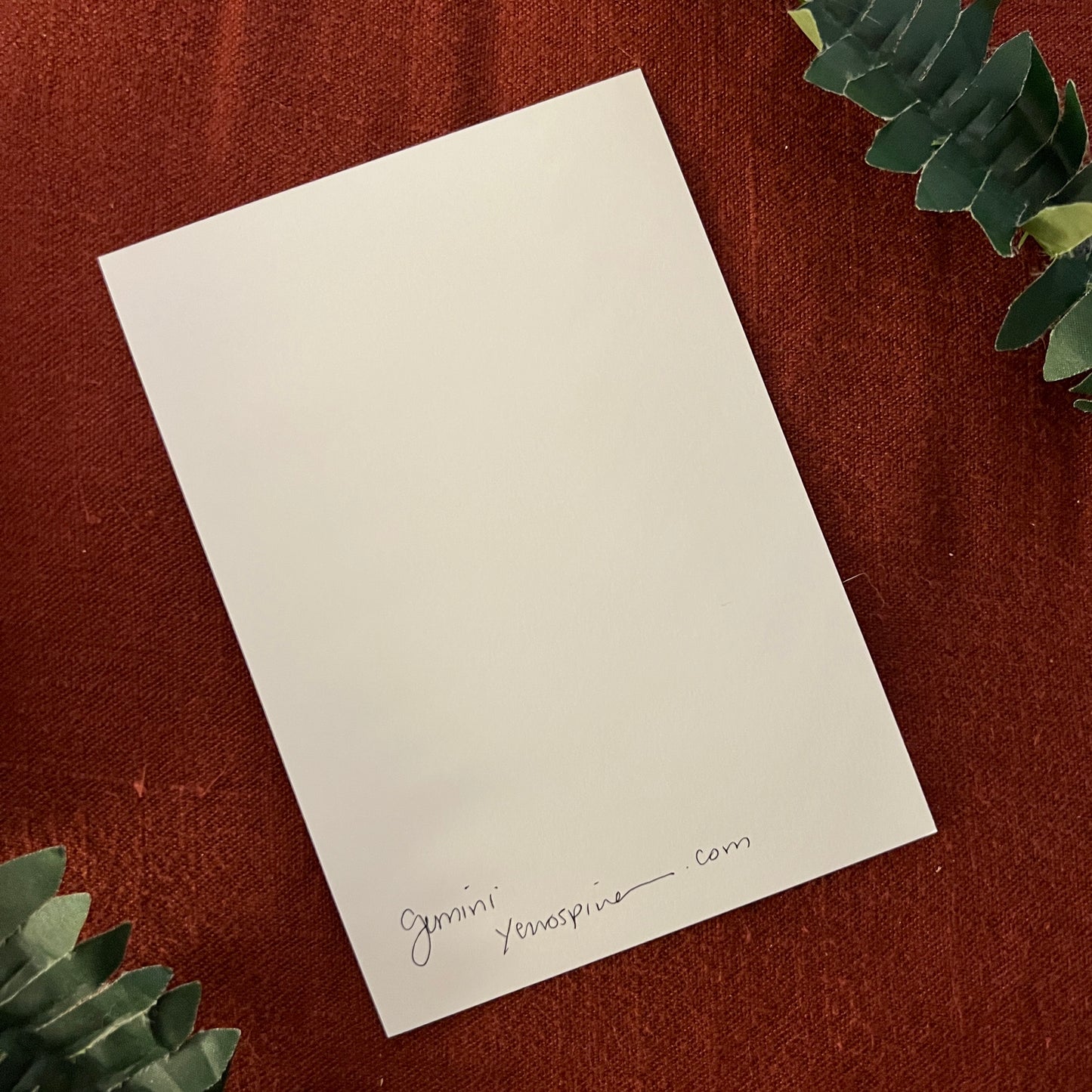 Borderless "Aquarius" Velvet Horoscope 5x7 Art Print