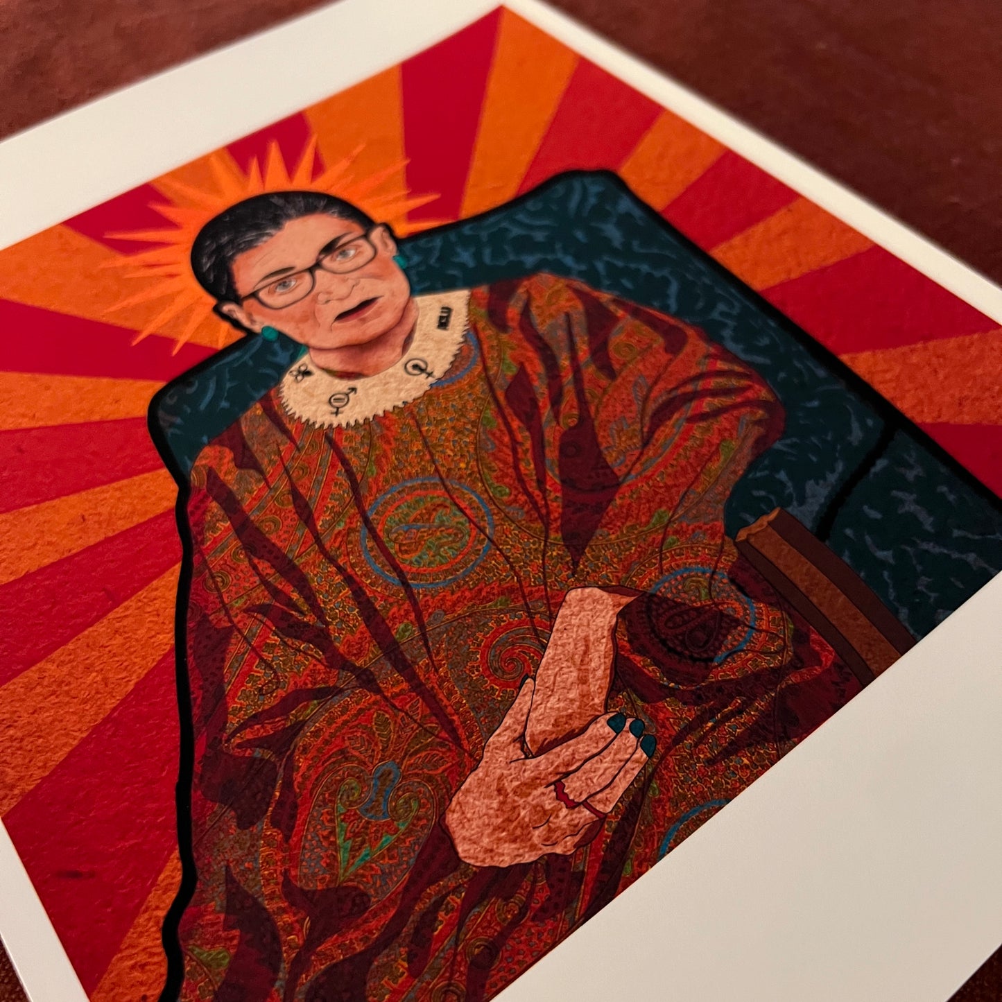 "Notorious RBG" 8.5X11 Thin Matte Art Print