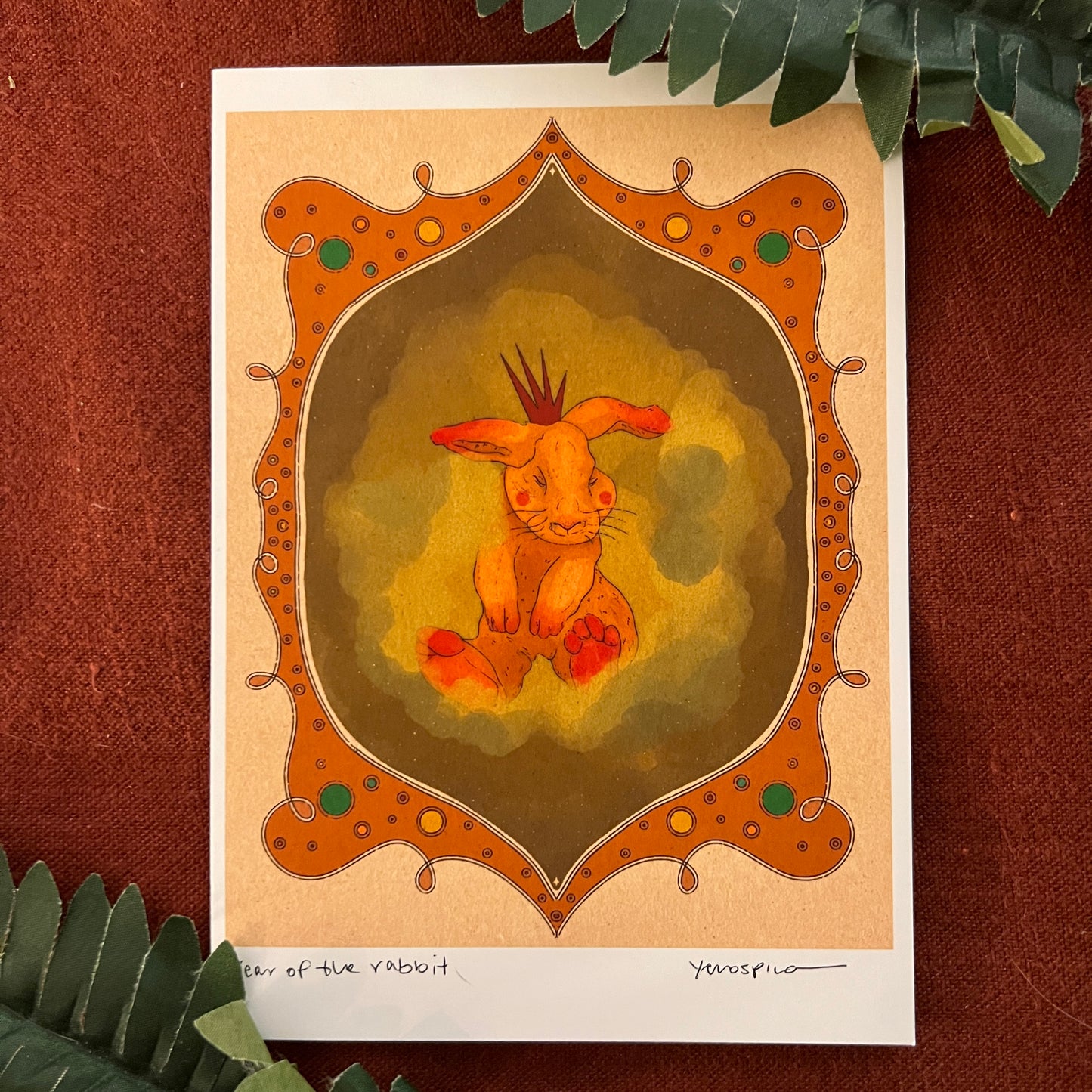 Year Of The Rabbit (Yellow)