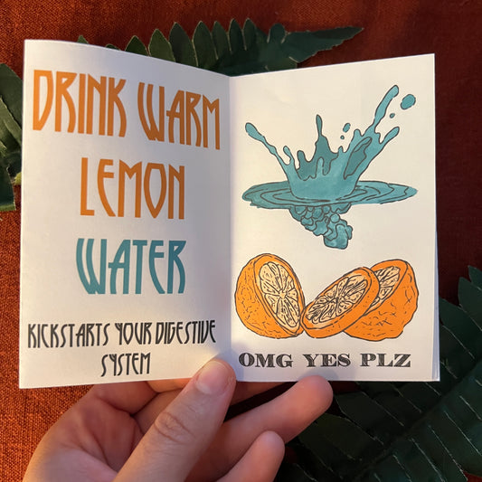 "Things That May Help Your Gut" Zine