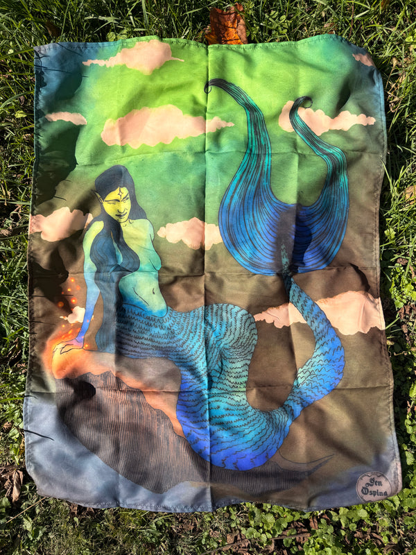 "Syreni Azul" Tapestry