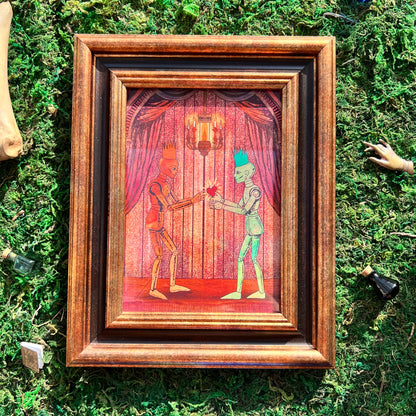 "Marionette" Framed Art $45