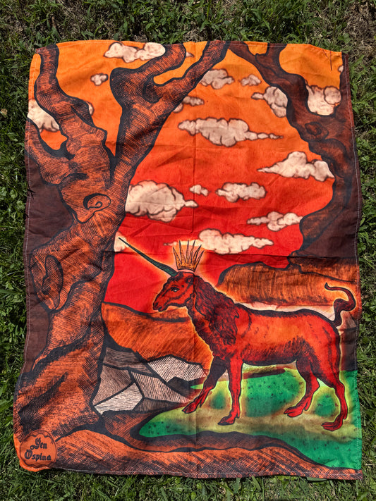 "Unicornis" Tapestry