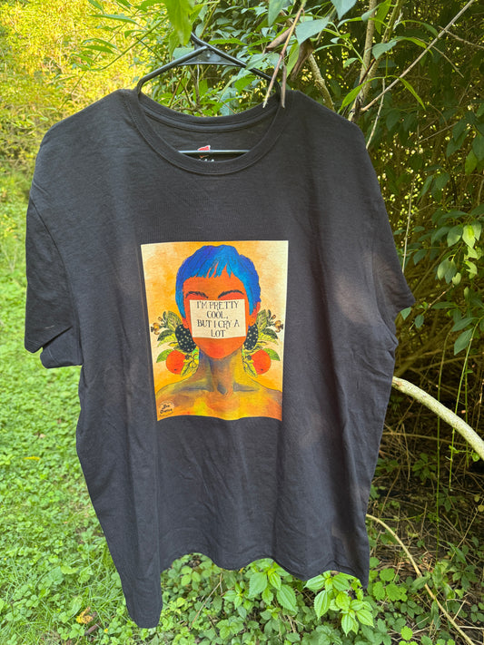 "I'm Pretty Cool" 2XL  Black Tshirt