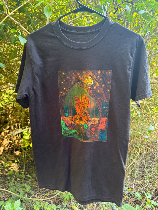 "Home" S Black Tshirt