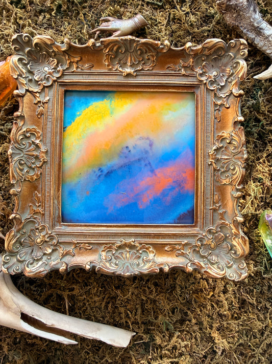 Framed "Expectation" Art Piece