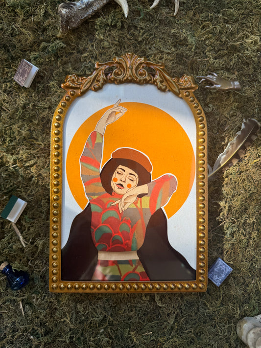 Small Framed "Naria"