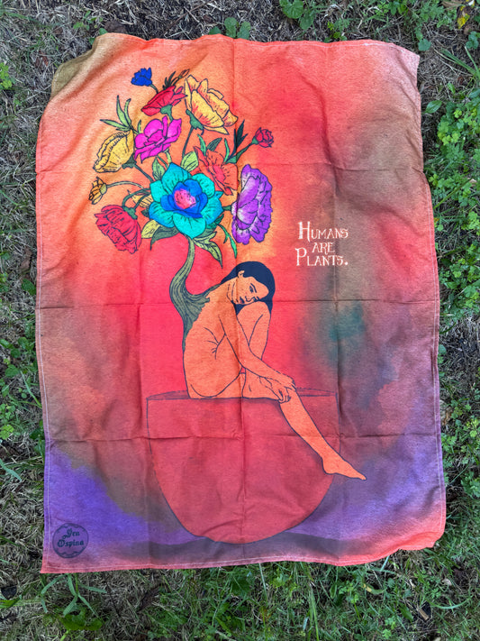 "Human Are Plants" Tapestry