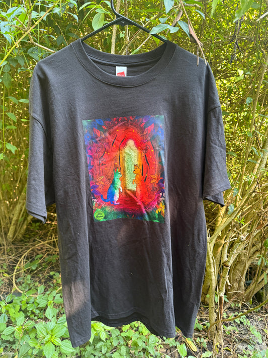 "Adventure" XL Black Tshirt