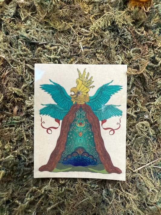 "Pajaro Sabio" Sticker