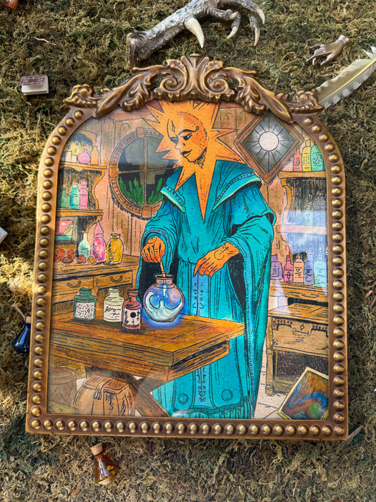 Medium Framed "Alchimia"