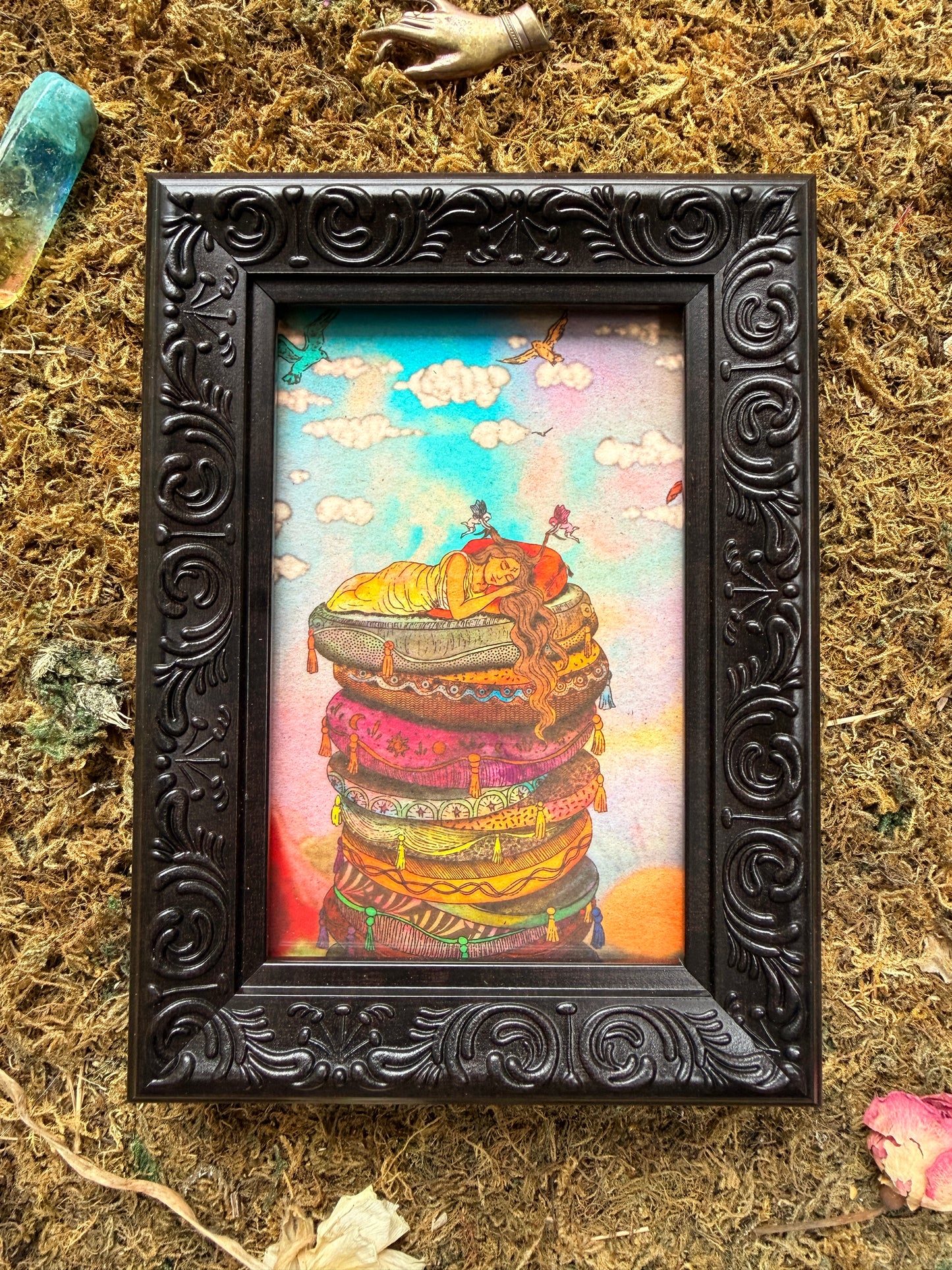 Small Framed "Slumber"