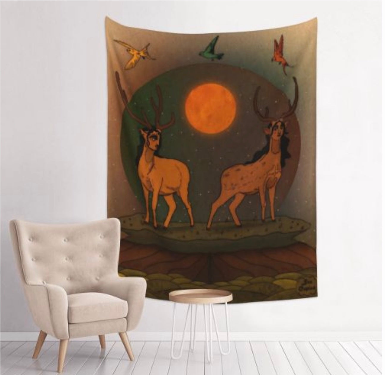 "Venadas" Tapestry