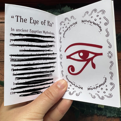 "The Mythology of The Eyes" Zine