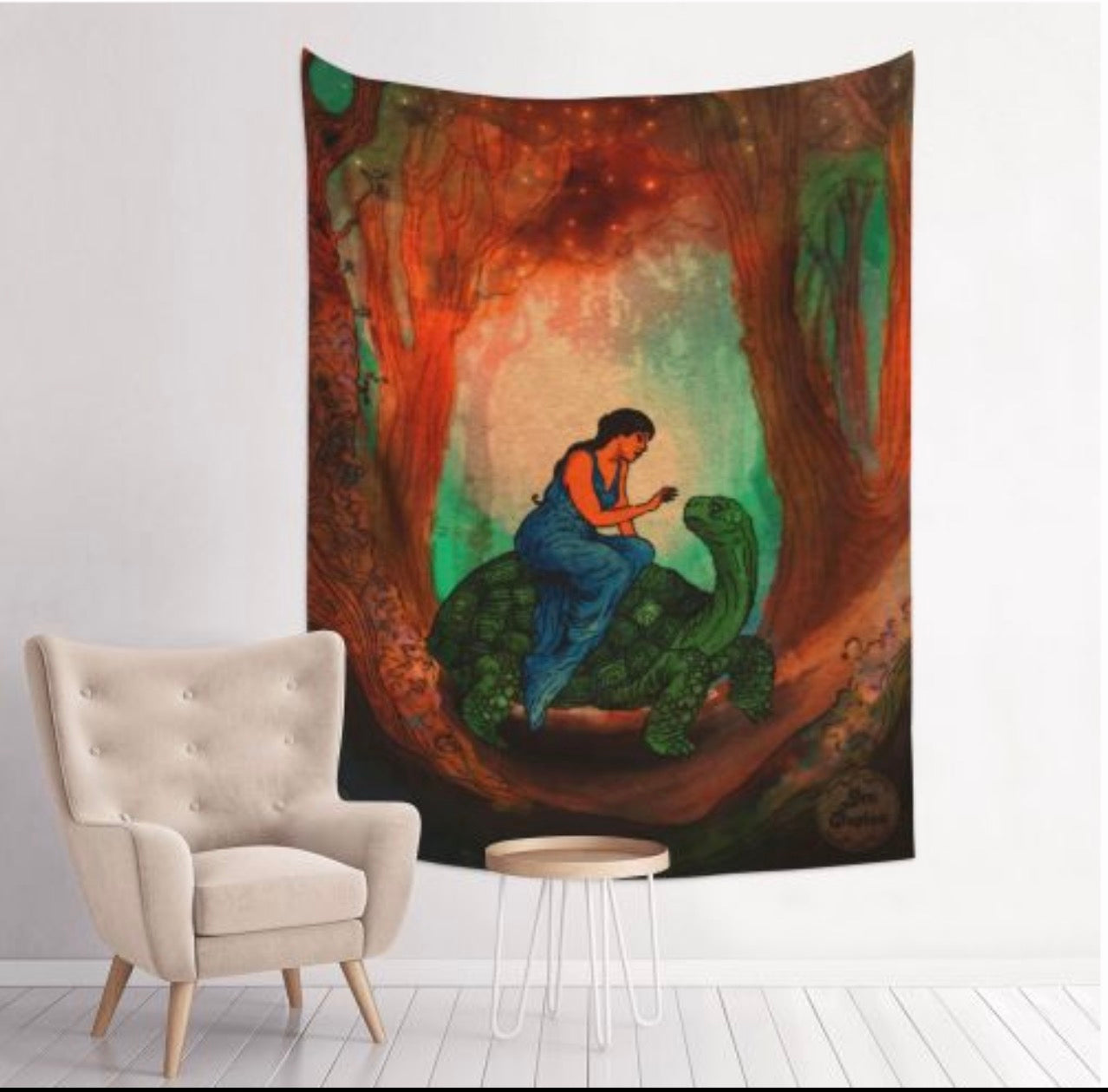 "Tortuga" Tapestry
