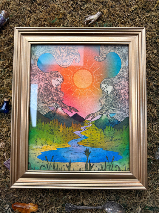 Medium Framed "Ancestors"