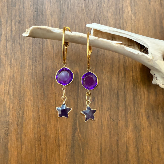 "Purple" Earrings