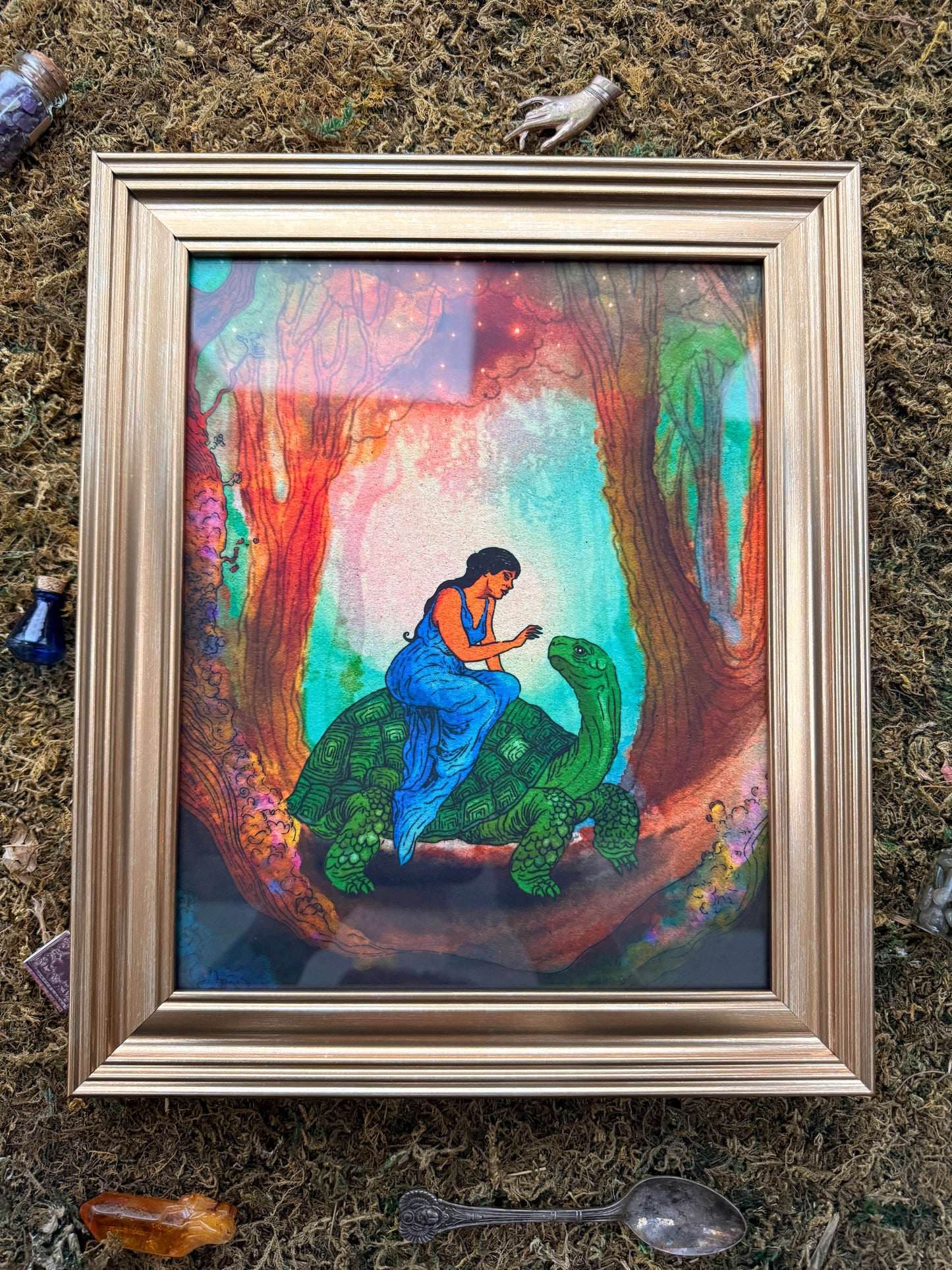 Medium Framed "Tortuga"