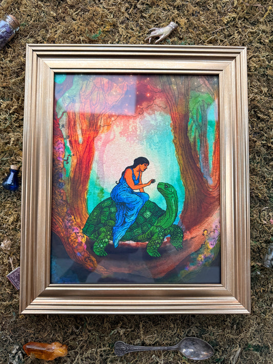 Medium Framed "Tortuga"