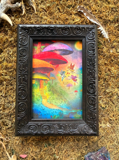 Small Framed "Faeries"