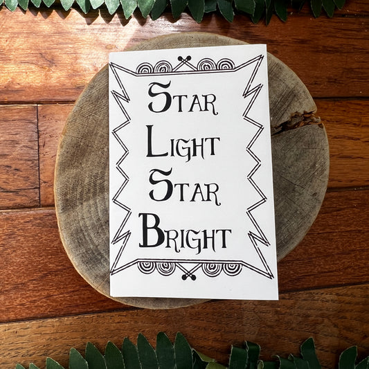 “Star Light Star Bright" Zine