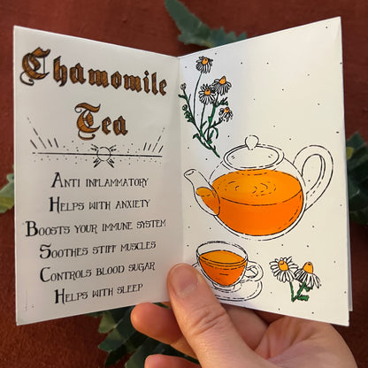 "Magical Teas To Drink" Zine