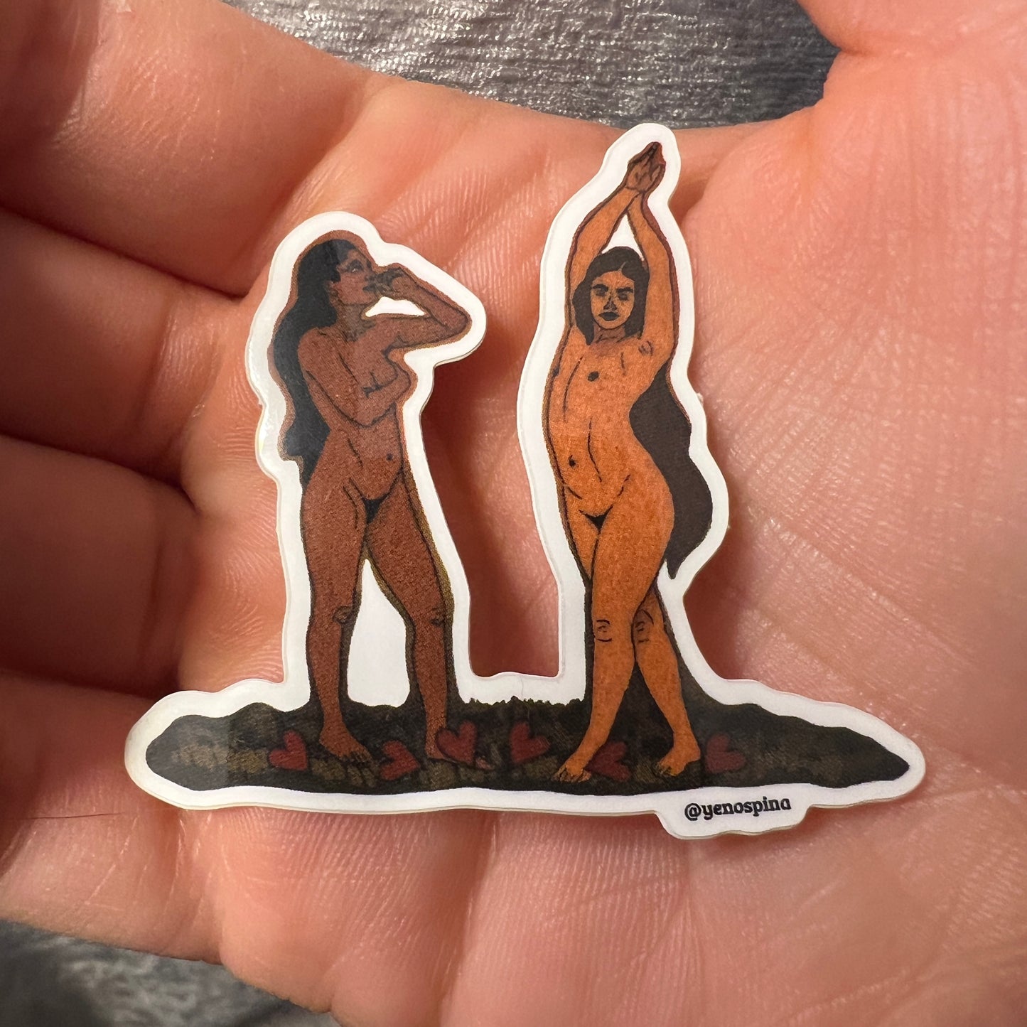 "Women Dancing" Sticker