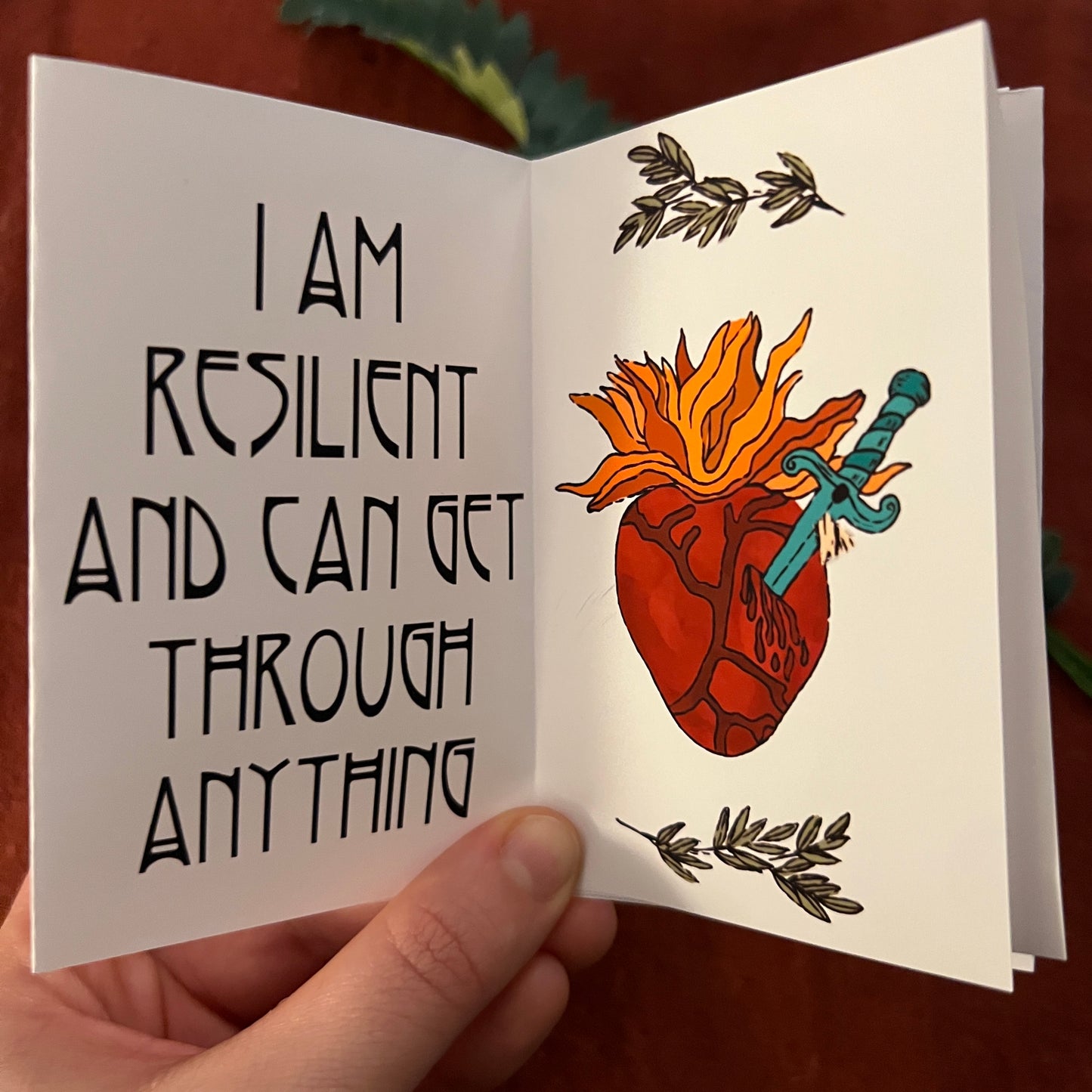"Affirmations For You" Zine